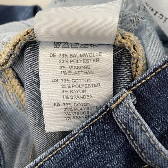 Articles of Society Women's Skinny Jeans Medium Wash Straight Leg size 28 - Picture 9 of 10